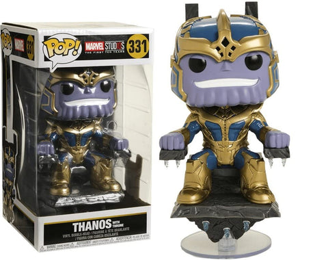 Funko Pop! 331 -  Marvel: Thanos on Throne Collectible Figure, Multicolor