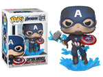 Avengers: Endgame Captain America Broken Shield Pop! Figure