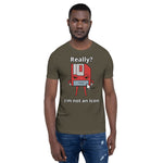 I'm Not an Icon Red Floppy Short-Sleeve Unisex T-Shirt