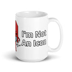I'm Not an Icon Red Floppy Mug