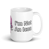 I'm Not an Icon Pink Floppy Mug